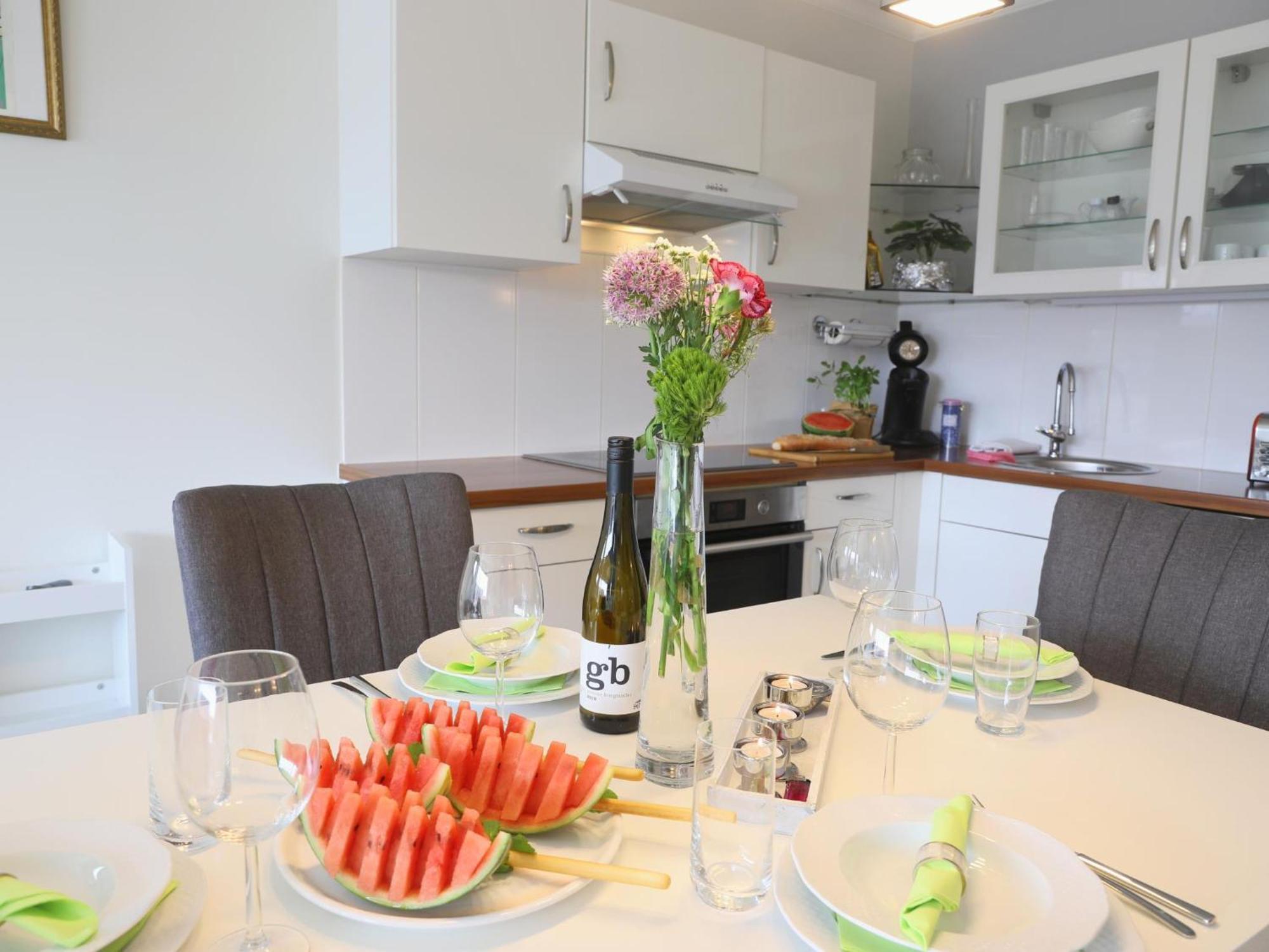 Moderne 2 Zimmerwohnung Mit Grosszuegigem Suedbalkon In Der Ersten Etage Westerland Exterior foto